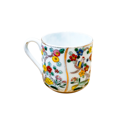 Taza decorativa Floral China