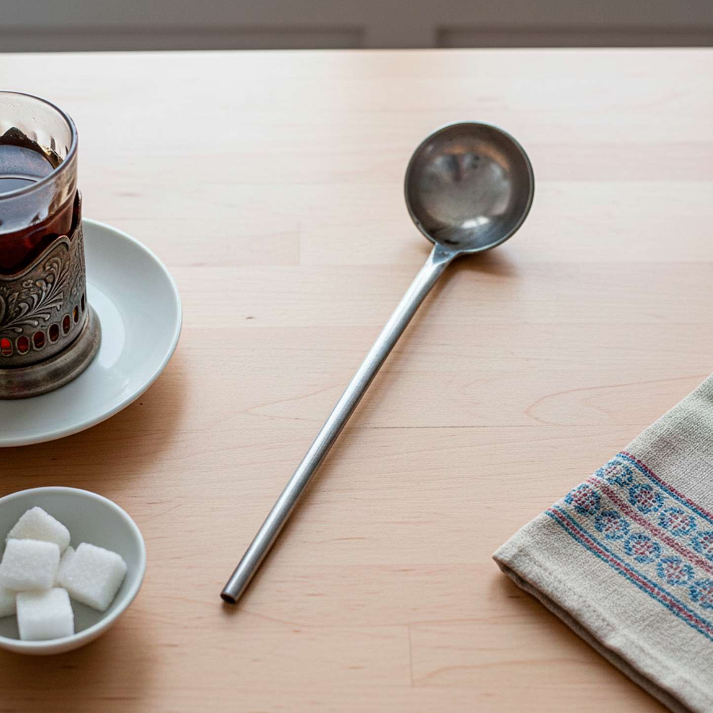 Cucharilla de azucar Soviética