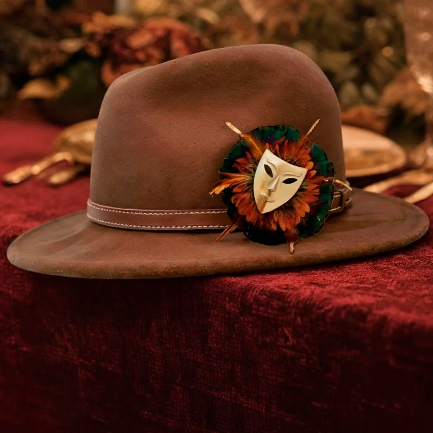 Prendedor de sombrero Prósopon