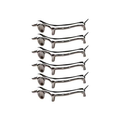 Sujetadores de cubiertos Dachshund