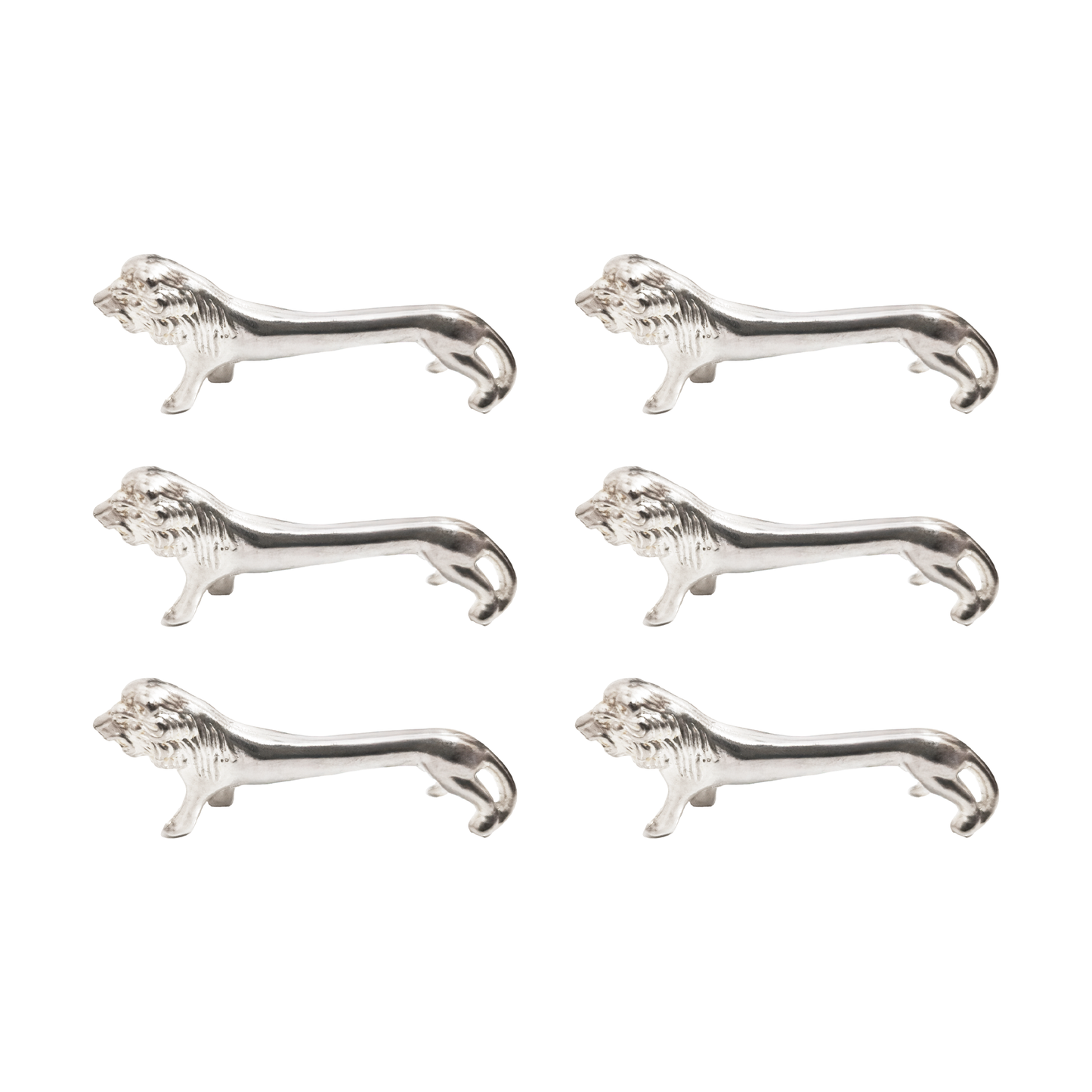 Sujetadores de cubiertos Leones