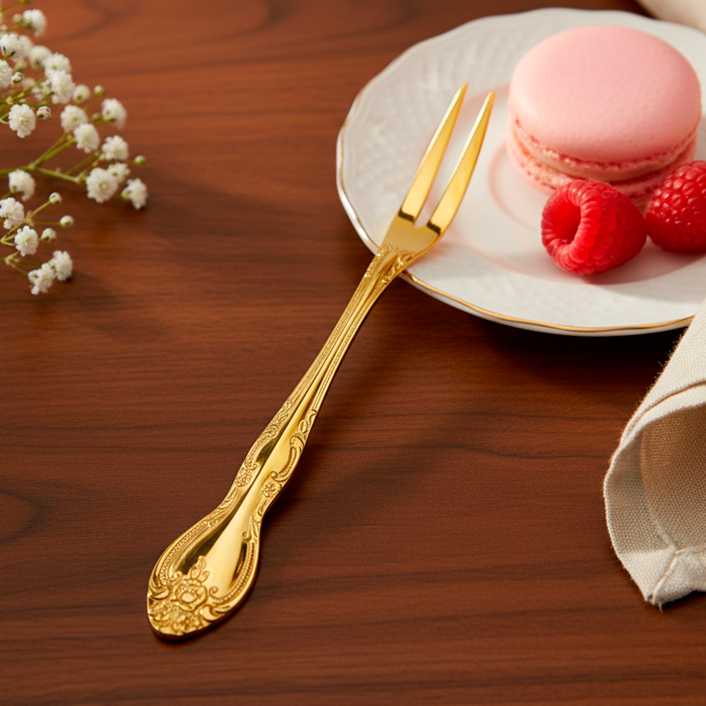 Tenedor de postre Vintage