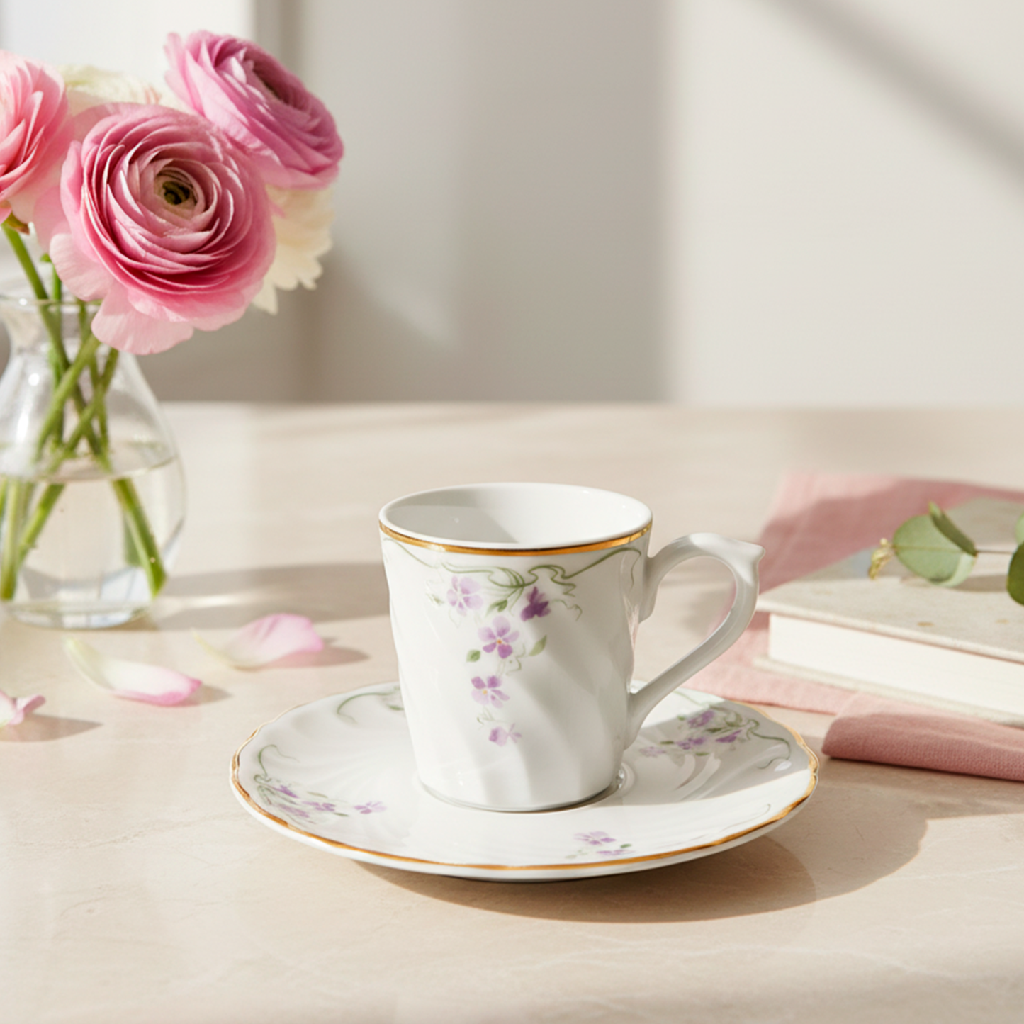 Taza decorativa porcelana Quinta Nova